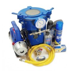 Вакуумная камера для дегазации Militech H250xD210 plus давление 2 АТ c насосом ZSN 1S