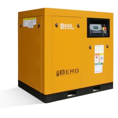 Промышленный винтовой компрессор BERG ВК-90-E/7 бар с прямым частотно-регулируемым приводом