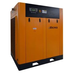 Промышленный винтовой компрессор BERG ВК-55Р/12 бар с ременным приводом